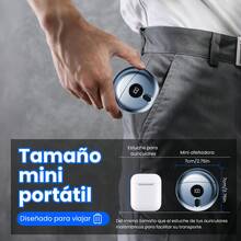 TendenciaRasuradora Eléctrica Recargable Afeitadora Para BarbaCalidad premium - Azul oscuro - Ver 9