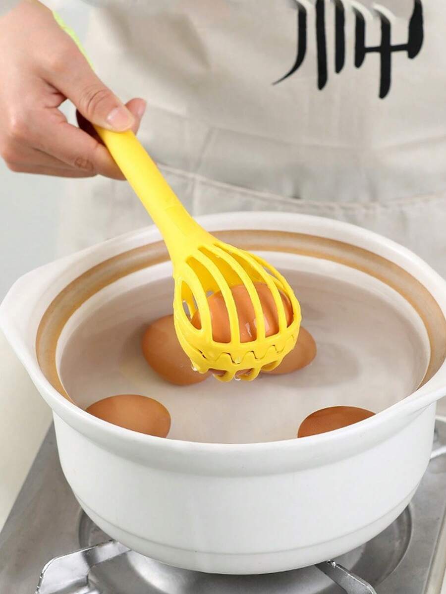1pc 2-In-1 Egg Beater And Hand Mixer Set, Food Blender, Egg Mixer, Sturdy Space-Saving Kitchen Tool, Simplifies Mixing And Baking, Suitable For Home Chefs, Applicable For Outdoor Cooking Activities, Essential Tool For Outdoor Cooking - MultiWarna - View 1