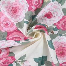 florales para mujer, 100 algodn peinado de los aos 60 con estampado de flores para mujer, 4 8 piezas, 17.7 x 17.7 cm - Multicolor 28 piezas - Ver 7