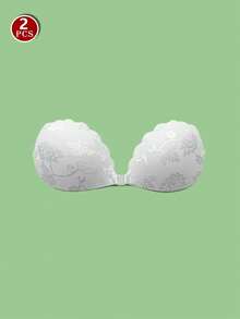 提花提拉乳贴，隐形自粘丰胸乳贴，女士内衣及贴身用品 - 杏色 - 查看 46