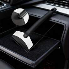 一款车载硅胶雪铲，一款不锈钢主体金属雪铲，适用于户外冬季使用，一款加厚加固的雪铲，一款省力的雪铲工具，不占用车内空间，除雪能力更强，不损伤车漆，并且是迷你车载雪铲的加长版。 - 黑與白 - 查看 6