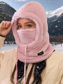 1 Stück/2 Stücke Unisex Balaclava Mütze und Schal Set, Winter warm windundurchlässige Skimaske für Outdoor-Sport, Reisen, Wandern, Skifahren, Geschenk, geeignet für den täglichen Gebrauch, Urlaub, Party - Verschiedenfarbig - Übersicht 5