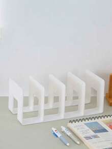 1/4 Giá Sách Acrylic Dung Tích Lớn, Đầu Sách Đa Năng, Tủ Sách Di Động, Nút Chặn Sách Chống Sốc, Kẹp Sách, Giá Sách, Ngăn Chia Sách, Sắp Xếp Tập Tin, Giá Sách, Phân Chia Độc Lập, Thiết Kế Mở Lớn, Đầu Sách Ổn Định Và Chắc Chắn, Giá Để Đồ, Màn Hình Hiển Thị Giá đỡ, Thích hợp cho phòng ngủ, phòng khách, trường học, ký túc xá, bàn làm việc, văn phòng phẩm, tài liệu - Nhiều màu - Xem 16