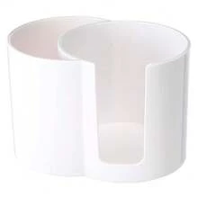 2-In-1 Transparent Cotton Swab And Makeup Pad Storage Box, Dual-Layer Bathroom Organizer, Natural Wood Lid Design, Space-Saving, Practical Storage Solution For Makeup Pads, Powder Puffs, Portable Box For Cleansing Pads And Powder Puffs - Multicolor - View 10