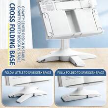 Adjustable Multi-Function Book Stand/Reading Desk For Students - Multicolor - View 3