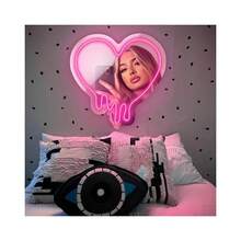 LED Neon Sign Night Light For Wall Party Décor Bedroom Room Bar Wedding Home Birthday Art Decoration Christmas With USB Chain Light Modulator 5v 16.5''*9.1'' - MirrorHeart - Xem 9