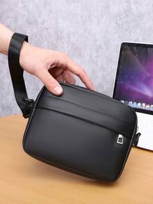 peach tree 桃树男士手拿包，方形枕形包，腕包，钱包，斜挎包二合一，中性商务收纳包，适合商务旅行、洗漱用品收纳，手提包，腕包，男士礼物，情人节礼物，父亲节礼物，多用途，宿舍，大学 - 彩色 - 查看 13