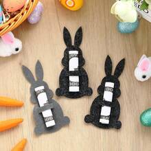 20pcs Easter Creative Money Gift - Bunny Holding Coin Purse - Rabbit Shaped Easter Holiday Coin Pouch
