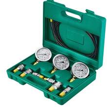 Hydraulic Pressure Kit 3 Gauges 6 Couplings 3 Hoses - 1 - View 12