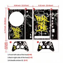 一套适用于 Series S 的印花保护贴纸，防滑、防刮、个性化创意装饰保护贴膜 - 彩色 - 查看 6