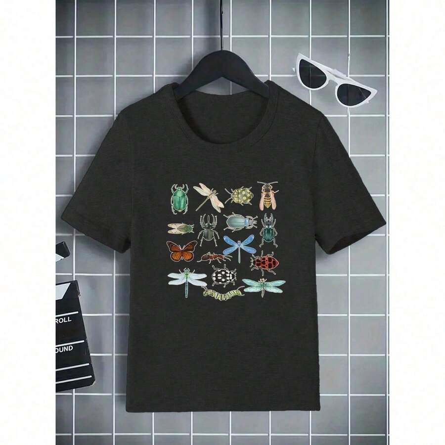 Tween Boys T-Shirts - Negro - Ver 1