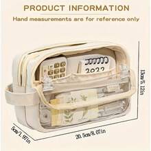 1个新款创意多层中国风铅笔盒，大容量文具袋，铅笔盒，新款中国风文具礼品 - 單件 - 查看 2