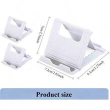 Adjustable Soft Non-Slip 1/2/3/5Pcs 6-Level Adjustable Phone And Tablet Stand Foldable Design Portable For Travel And Office Workers Valentine's Day Gift - Random Color - View 10
