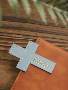 1 pièce Signet personnalisé en or avec nom, signet personnalisé avec estampage à chaud du nom, signet vintage avec croix, marque-page personnalisé, onglet de coin, cadeau de lecture de la Bible, accessoire charmant pour les amateurs de livres, signet pour les rats de bibliothèque, cadeau pour les amateurs de livres - Multicolore - Voir 16
