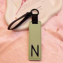 1pc Fashionable English Letter Car Key Chain Creative Letter Pendant Keychain Bag Charm Letter Hanging Decor Valentine's Day Gift Event School Teacher For Men Mini Wallet Small Wallet Wallet Keychain Lanyard