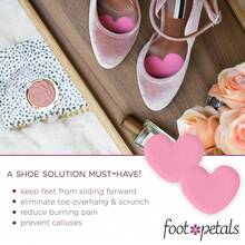 Foot Petals Ball Of Foot Cushions, Metatarsal Pad, Lasting Comfort Relief, Prevent Toe Sliding, Overhang, Women's Heels - 1對1對 - 查看 4