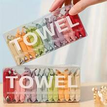 56pcs Individually Wrapped Compressed Towels Set, Portable Travel Face Towels, Disposable Multi-Purpose Dry/Wet Towels, Convenient Single-Use Compressed Towel For Janitorial & Sanitation Needs - Multicolor - View 11