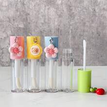 [1 chai son bóng 6ml ngẫu nhiên] Chai son bóng chia ngăn | Ống đựng son môi và son bóng rỗng để phân chia đồ trang điểm khi đi du lịch - Nhiều màu - Xem 1