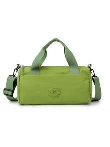 1个简约纯色多功能斜挎包，小型健身包，女士多功能单肩包，轻便柔软迷你健身包，适合露营、徒步旅行和户外旅行，多种颜色可选 - 彩色 - 查看 17