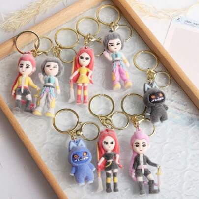 1pc K-POP Witch Hunting Keychain Pendant, Creative Small Gift, Bag Charm