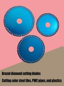 Stone Cutting Discs, Grinding Discs, Glass Cutting Discs, Brazing Cutting Discs, Sintered Mesh Discs, Sharp And Wear-Resistant, Smooth And Effortless Cutting, Clean And Neat Cuts