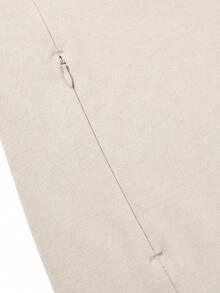 Adidas 男士休闲运动套头衫 - 杏色 - 查看 8