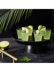 10/25/50/100-Piece Set Of Transparent 1 Oz Champagne Glasses, Wine Glasses, Cocktail Glasses, Wedding Toast Cups, Reusable Wine Glasses, Perfect For Large Events Like New Year's, Christmas, Parties, Weddings, Birthdays, Valentine's Day, And Back-To-School Season.