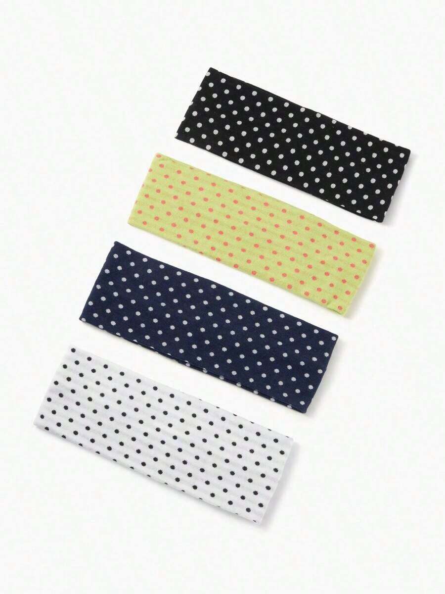 1/6 Pcs Fashion Floral Print Headbands For Women ,Floral Bow Heart Elastic Non Slip Soft Cloth Fabric Headbands ,Y2K Hair Accessories Back To School Gifts For Girls ,Birthday Gift Valentine's Day Stuffersfor Wife Sister Friend. - 多色 3 - 查看 1