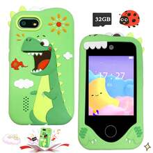 Kids Smart Toy Phone With 2.8" HD Touchscreen, Dual Cameras For Selfie & Video Recording, Multiple Educational Games - Perfect Christmas/Birthday Gifts For Boys & Girls Ages 3-12