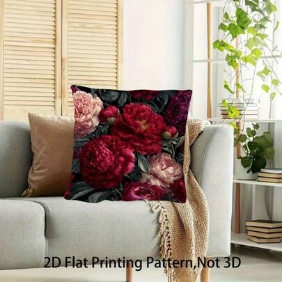 1pc Meme 67 Six Seven Italian Brainrot Short Plush Pillow Cover Pillow Case Cushion Cover Double-Sided Printing Zipper Closure Machine Wash For Sofa Living Room Bedroom Decor Party Office Home Decor(Pillow Inserts Not Included)