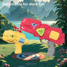 Kids' Outdoor Play - Bathroom Toy Water Guns - Perfect Gift - Children's Water Gun Games - Pistol Weapons - Action Target Games - Girls' Games - Kids' Pools > Swimming Pools - Water Games - Bath Toys - Toy Guns - 2-In-1 Toy Water Guns - Dinosaur Toy Water Guns - Multicolor - View 6