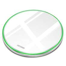 15W无线充电器，兼容 17/16/15/14/13/12 Pro/XS Max/Mini/X/XR，感应式快速无线充电板，也适用于三星手机