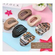 Tendencia6clips De Pelo,clips De Claw Planos,clips De Pelo Para Niñas GeneralCalidad premium - General - Ver 8