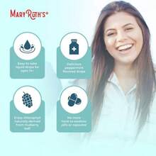 Mary Ruth's Hair Growth Max: Liposomal Supplement – 3-Week Hair Growth + Anti-Wrinkle (Vegan) - Tinh chất diệp lục dạng lỏng thuần chay - Xem 6