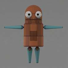 R.E.P.O Game Robot Collectible Action Figure, Articulated Mechanical Desktop Decor Model, Birthday Gift For Gamers & Hobbyists - Multicolor - View 8