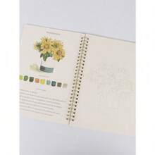 1PC Watercolor Workbooks Coloring Book Multiple Options Available Easy Nature Scenes Paint Art Crafts Beginner Friendly Painting Kit For Creative Exploration Gift For Adults Teens - Multicolor - View 6
