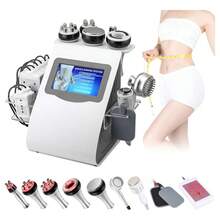 9 En 1 Máquina De Cosmetología 40k Quema Grasa Multifuncion Blanco - Blanco - Ver 9