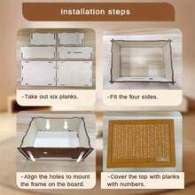 1个木制小猪存钱罐，创意工艺礼品（存钱罐配有可擦笔），深棕色家居桌面装饰罐，计划储蓄罐，钱箱，适合家居、客厅和办公室装饰，带有储蓄计划标签，可存放硬币和纸币，是绝佳的房间装饰品，也是生日和毕业礼物的理想之选。 - 彩色 - 查看 10