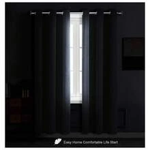 Blackout Curtains For Bedroom - Mustard Yellow Thermal Drapes, 42x45 Inch - Như Hình 120 - Xem 5