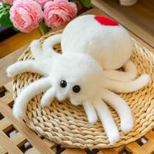 1pc Realistic Red-Tailed Spider Polyester Pillow, Office Nap Pillow, Funny Plush Doll, Office Break Pillow, Holiday Gift, Valentine's Day Gift, Party Gift - Multicolor - View 14