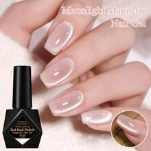 FOUR LILY 10ml 粉色月光猫眼美甲胶，磁性猫眼美甲胶，可卸UV/LED美甲胶，网络热销 - 粉色 - 查看 8