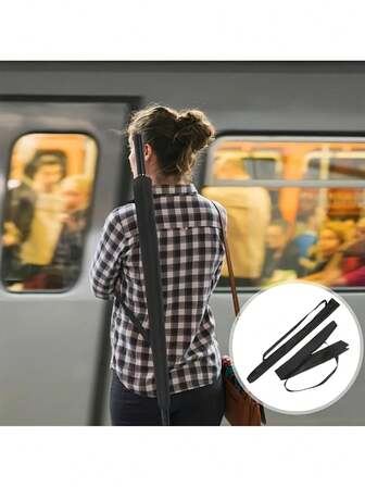 2PCS Umbrella Storage Bag, Portable Holder With Strap For Wet & Dry Umbrellas, Ideal For Travel And Car