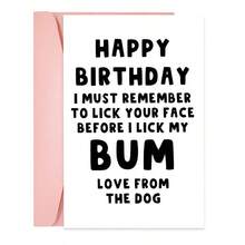 1PC Dog-Themed Funny Birthday Card (With Envelope) - Perfect For Pet Owners/Dog Dads, Small Business Supplies/Birthday Gifts, Unique Greeting Card - Multicolor - View 10