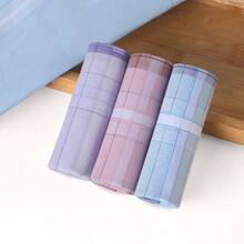 para mujer, pauelos de algodn suave para mujer, pauelos clsico a rayas, 6 12 piezas, 11.4 x 11.4 pulgadas - RayasA12 piezas - Ver 5