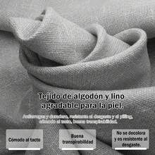 Sofá cama plegable multifunción - 3 formas (sofa + reposera + cama) para sala/dormitorio - Gris - Ver 6