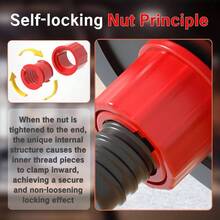 2 Packs Barbell Lock Anti - Slip 25mm Spin - Lock Collar Screw Barbell Dumbbell Weight Lifting Secure Locks Accessories Bar Dumbbells And Weights Twist Spin Tools Dumbbells - initial - 查看 6