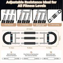 Shaker  Arm Trainer Workout Equipment Adjustable Chest Expander-Exerciser - Red - View 6