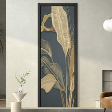 KACOLOR 3D Stairs Art Door Sticker For Bedroom Livingroom Bathroom, 2PCS Wall Decal Se--Adhesive Waterproof Removable Door Murals Wallpaper Home Decoration (SP-F960) - SP-F960 - 查看 1
