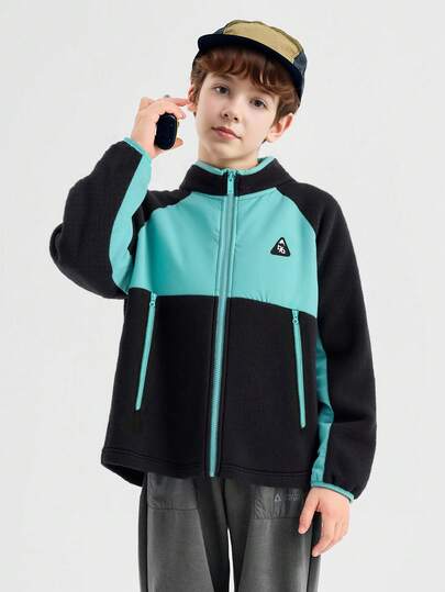 Balabala 儿童防静电外套，男女通用休闲春季外套 2026