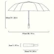 High-Quality Japanese Style Stained Glass Window Floral Transparent Automatic Folding Umbrella For Students - Multicolor - View 3